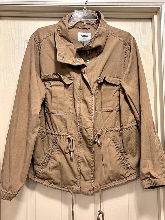 Old Navy Jackets & Blazers - Old Navy Women’s Utility Jacket in Tan Size XL